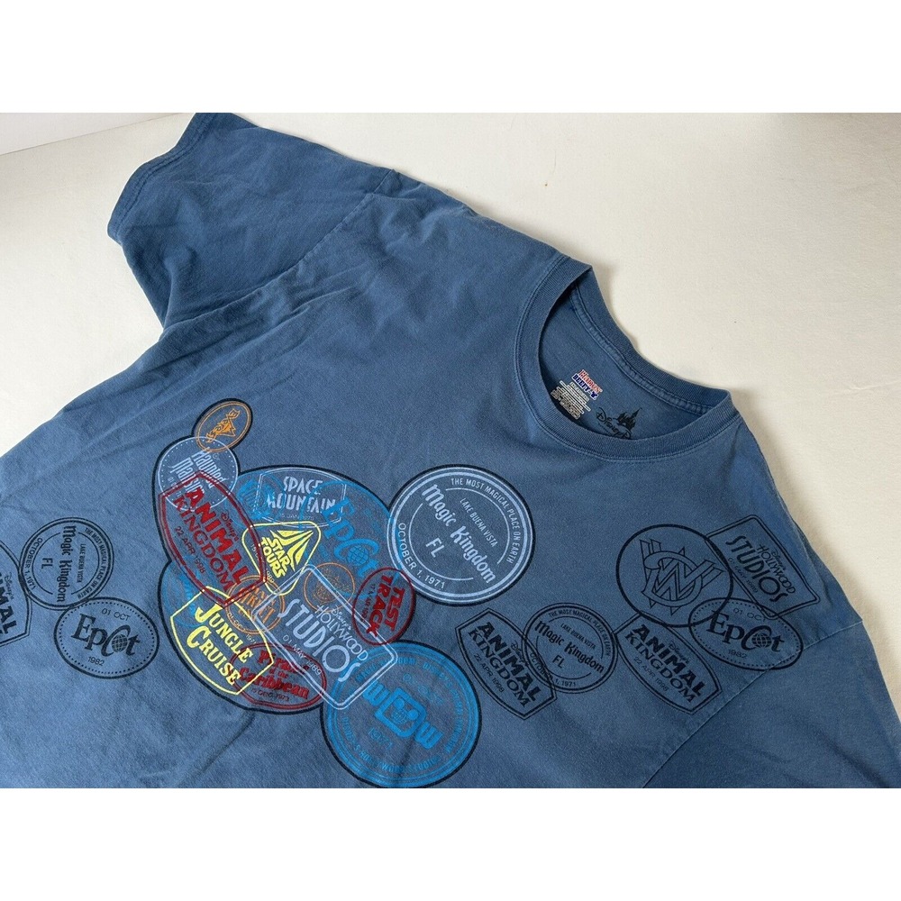 DISNEY PARKS & LANDS WALT DISNEY WORLD T-SHIRT,  WDW, SIZE 2XL UNISEX